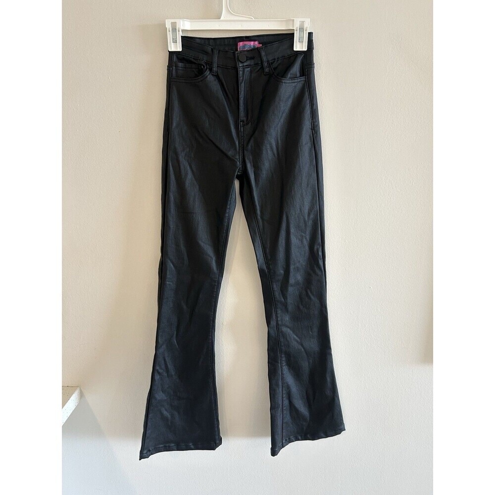 Edikted Luna Women Y2K Flare Jeans Size Small Black